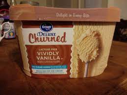 This is a taste test/review of the kroger unicorn swirl ice cream and the great value unicorn sparkle ice cream. Kroger Lactose Free Reduced Fat No Added Sugar Vividly Vanilla Ice Cream Review Steemit