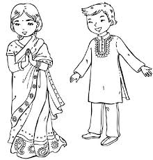 Printable coloring and activity pages are one way to keep the kids happy (or at least occupie. India Coloring Pages Kidsuki