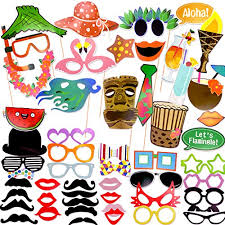 4.4 out of 5 stars. Coceca 60pcs Photo Props Selfie Diy Props For Hawaiian Themed Parties Birthday Parties Wedding Graduation And Festivals Buy Online In Antigua And Barbuda At Antigua Desertcart Com Productid 48691821