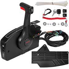 Vevor Boat Throttle Control 881170a13 Remote Control Box Outboard Remote Control Box With 15 Harness With 14 Pin Deutshe Connector For Mercury Outboard Engine Gasoline Walmart Com