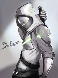 Info alpha coders 155 wallpapers 173 mobile walls. Kaydie S Artbloggle Doodled A Hoodie Genji While Working Blizzcon O