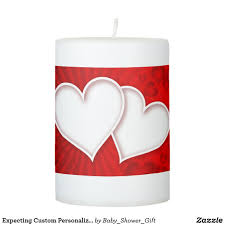 Expecting Custom Personalize Destiny Destiny S Pillar Candle Baby Shower Candle Favors Candle Favors Baby Shower Party Favors