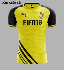 Designed for the every bvb fan, the bvb home jersey offers lightweight comfort and authentic design so you can play like the pros and rep your team from the sidelines. Borussia Dortmund Puma 2018 Home Kit