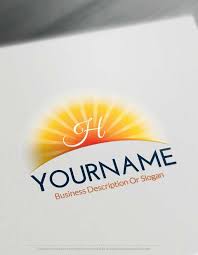 Free Logo Creator Online Sun Logo Design Free Logo Creator Sun Logo Logo Design Software
