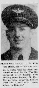 1Lt Clifford Bode Hahn (1916-1944)