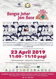 Laporan aktiviti jom baca 10 minit. Herneenazir Com Support Bangsa Johor Jom Baca