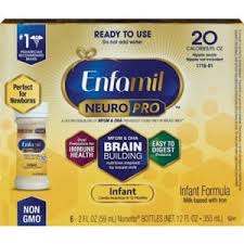 So you can get nutrion for brain support inspired by breast milk from the infant formula brand that's no.1 recommended by pediatricians. Enfamil Neuropro Infant Rtu Nursettes 6pk 2 Oz Cvs Pharmacy