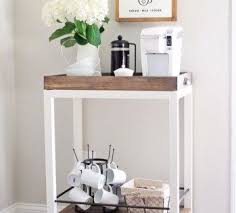 7 Diy Coffee Station Hacks That Will Step Up Your Coffee Game Katie Rosario Coffee Bar Home Coffee Bar Cart Diy Coffee Bar