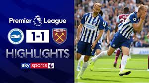 Brighton vs west ham will be shown live on sky sports premier league and main event from 7.30pm; Brighton Vs West Ham Highlights On Youtube Goals And Action From Premier League Clash At The Amex London Evening Standard Evening Standard
