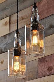 Diy Jack Daniels Bottle Lamp Aydinlatma Elemanlari Avizeler Lamba