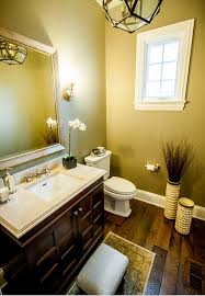 Powder Room Powder Room Design Powder Room With Custom Cabinetry Sconces And Dark Stained Hardwood Floors Powde Neutral Interiors Home Beautiful Bathrooms