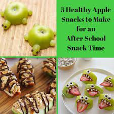 5 Healthy Apple Snacks To Make For An After School Snack Time Appleslicer Apple Snacks Healthy Snacks Healthy School Snacks