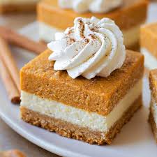 Beat with a mixer at medium speed until well blended. The Best Pumpkin Cheesecake Bars A Fall Favorite Lil Luna