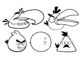 We are certain that you will love to teach about the various birds through the adorable coloring pages of birds. Angry Birds Coloring Book Razukraski Com