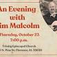 An Evening with Jim Malcolm event image