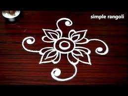 6 Dots Muggulu Designs Modern Art Rangoli Designs Simple Kolangal With Dots Youtube Simple Rangoli Kolam Designs Easy Rangoli Designs