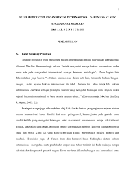 Untuk sampai ke kampung, mereka terpaksa melalui jalan pintas yang bersebelahan dengan sebuah kawasan perkuburan. Doc Sejarah Perkembangan Hukum Internasional Dari Masa Klasik Firman Haryono Academia Edu