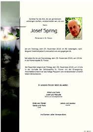 Todesanzeigen » Tischlerei