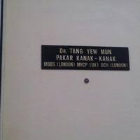 Jalan leong sin nam, kampung jawa, ipoh. Klinik Tang Ipoh