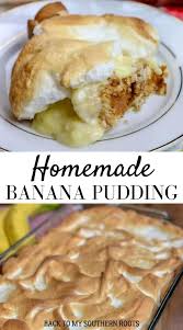 Homemade Banana Pudding Recipe Homemade Banana Pudding Banana Pudding Banana Pudding Recipes