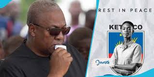 Mahama Mourns Ketasco's James Lutterodt: “James Will Always Hold A Special  Place In Our Hearts”