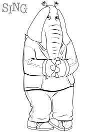 Sing Coloring Pages Best Coloring Pages For Kids Sing Movie Coloring Pages Free Coloring Pages