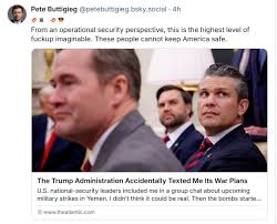 Trump's FUBAR. Hegseth's Dishonor.