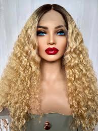 Dark Brown Curly Wigs & Hairpieces for sale