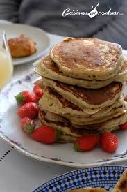 Les Pancakes Fondants De Martha Stewart Cuisinons En Couleurs Recette En 2020 Recette Pancakes Alimentation Idees De Crepes