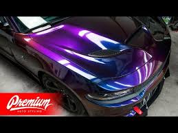 Contact us for signage, logos, pinstripes and more! Color Changing Dodge Hellcat Colorshift Vinyl Wrap Premium Auto Styling Youtube