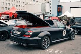 A Mercedes Benz S Class W221 Has Been Transformed Into A Pickup Truck By A Russian Man Benz S Class Benz S Mercedes Benz