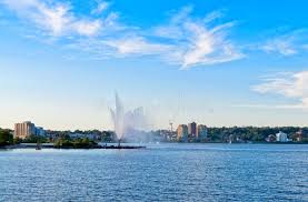 Barrie is a city in central ontario and the golden horseshoe. Skyline Of Barrie Ontario Stock Photo Image Of City 32499866