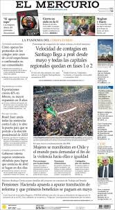 Using the latest techniques and 2021 is looming on the horizon, no one knows what to expect but one thing is for sure, the ones that. Newspaper El Mercurio Chile Newspapers In Chile Tuesday S Edition March 9 Of 2021 Kiosko Net