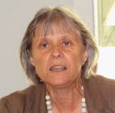 La présidente de l'AJCF : Jacqueline Cuche