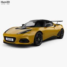 3d Model Of Lotus Evora Gt 430 2018 3d Model Lotus Car Lotus