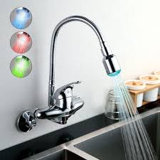 wall mount sink faucet kitchen mixer