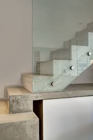 Ravenscourt Road Glass Stairs Concrete Staircase Concrete Stairs