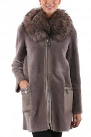 100% cuir retournée composition intérieure : Collection Peau Lainee Femme Blouson Veste Et Manteau En Peau Lainee Milpau