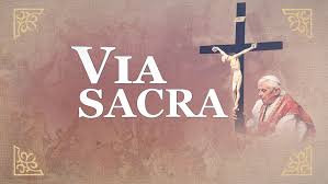 This ancient trail climbs the mountain where a latin the via sacra climbs the steep slopes and dense chestnut woods of monte cavo (3,084 feet, or 940. Assista Ao Programa Via Sacra Na Tv Pai Eterno