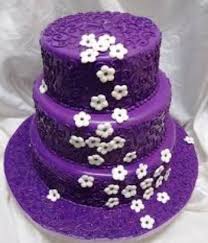 8 stunning wedding colors in shades of purple. Purple Wedding Cakes Decoration Ideas Little Birthday Cakes