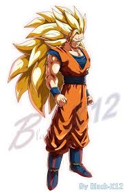 Goku Ssj3 Fighterz Style Fan Made V2 By Black X12 Dragon Ball Super Goku Dragon Ball Z Dragon Ball Artwork