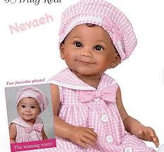 My newest baby with The Ashton-Drake Galleries is “Maria” Poseable Baby  Doll By Ping Lau With Cloth Storybook! My original sculpt in polymer clay  and you can find this sweet little girl