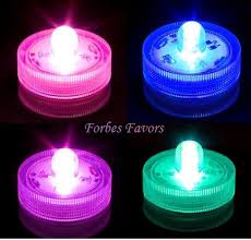 Ensemble De Mariage Impermeable A Leau 20 Batterie Submersible Lights Lighted Centerpieces Glow Birthday Party