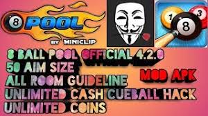 Cara download 8 ball pool mod. 8 Ball Pool 4 2 0 Official Mod Apk 50 Aim Size All Room Ball In Hand More Youtube