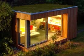 Manufactured homes as adus and insights into the prefab adu business model. Ecospace Green Garden Studio Contemporary Garden Rooms Backyard Office Prefab Sheds