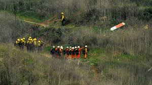 Bryant's wife, vanessa bryant, was reportedly not in the helicopter when it crashed. Kobe Bryant Daughter Among 9 Dead In Helicopter Crash In Southern California Abc News