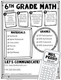 Editable Math Syllabus And Meet The Teacher Templates Maths Syllabus Meet The Teacher Template Meet The Teacher