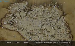 The second and third columns of the table are linked to our proprietary division of the world map. Paper Map With Height At Skyrim Nexus Mods And Community Skyrim Map Map Skyrim