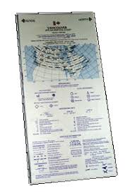 Alaska Highway Vfr Navigation Chart Canada