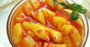 Resep Asinan Buah Pedas Manis Asem Seger Oleh Dapurvy Recipe Buah Segar Makanan Dan Minuman Ide Makanan